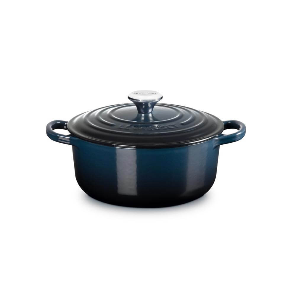 Le Creuset Signature Cast Iron Round Casserole 20cm Nuit